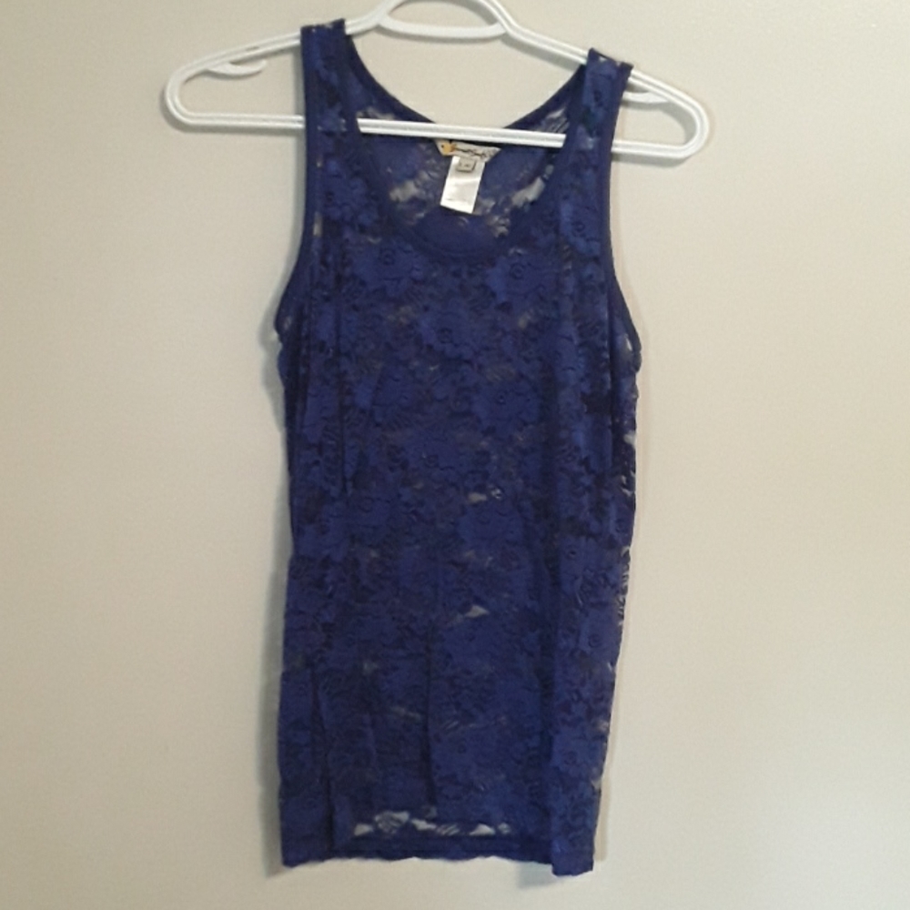 Lace tank top